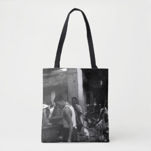 Vintage China changsha Markt Gesichtsmaske Tasche