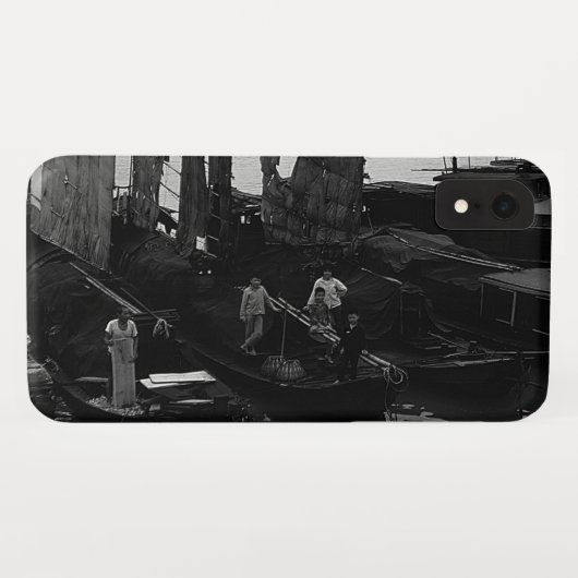 Vintage China Changsha xiang jiang Case-Mate iPhone Hülle (Rückseite (Horizontal))