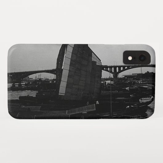 Vintage China Changsha xiang jiang Case-Mate iPhone Hülle (Rückseite (Horizontal))