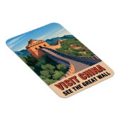 Vintage China Grosse Landschaft Magnet (Rechte Seite)