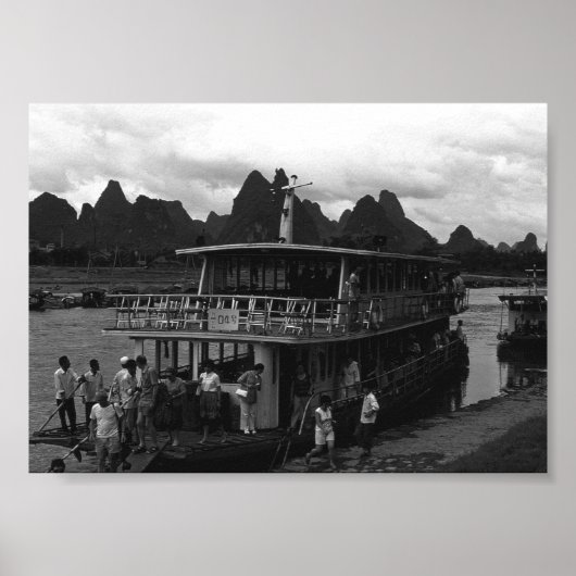 Vintage China Guilin Poster (Vorne)