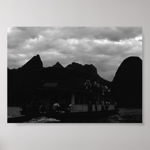 Vintage China Guilin Poster