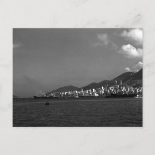 Vintage China Hongkong Stadt Postkarte