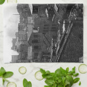 Vintage China Kanton Geschirrtuch (Gefaltet)