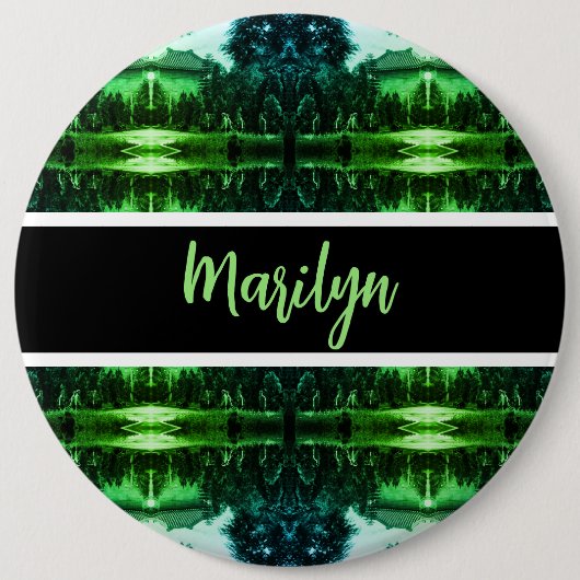 Vintage China Kanton Märtyrerpark 1970 Button (Vorderseite)