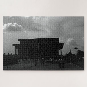 Vintage China Pekin Mao Tse Tung Mausoleum Puzzle