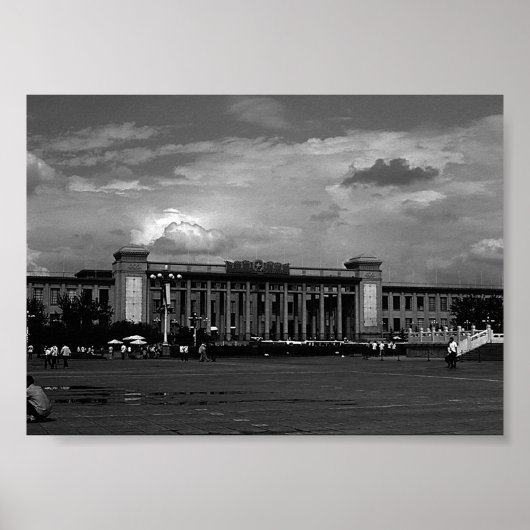 Vintage China Pekin Nationalmuseum für China Poster (Vorne)