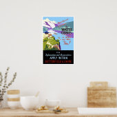 Vintage, China Poster (Küche)