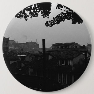 Vintage China Shanghai City 1970 Button