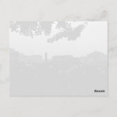 Vintage China Shanghai City Postkarte (Rückseite)