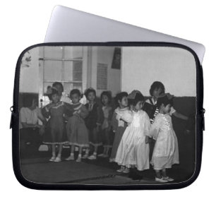 Vintage China Shanghai Kinderbetreuung Case-Mate i Laptopschutzhülle