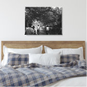 Vintage China Shanghai Leinwanddruck (Insitu (Schlafzimmer))