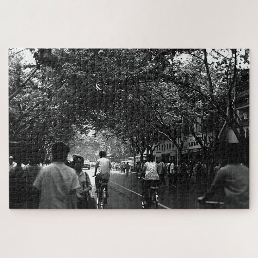 Vintage China Shanghai Puzzle (Horizontal)