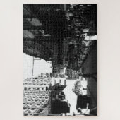 Vintage China Straßenfahrzeuge in Hongkong Puzzle (Vertikal)