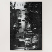 Vintage China Yangshuo-Markt Puzzle (Vertikal)