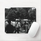 Vintage China Yangshuo-Marktplatz Mousepad (Mit Mouse)