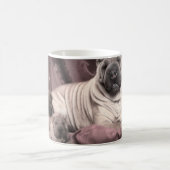Vintage Chinese Shar Pei Falten, Welpen-Hunde Kaffeetasse (Mittel)