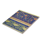 Vintage chinesische dekorative Kunst Fliese (Seite)