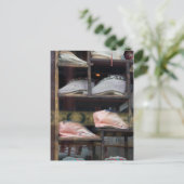 Vintage chinesische Frauenschuhe Postkarte (Stehend Vorderseite)