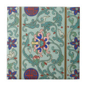 Vintage chinesische Kunst Fliese (Vorderseite)