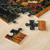 Vintage chinesische Kunst Puzzle (Seite)