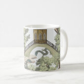 Vintage chinesische Landschaft nahtlos. Chinoi Kaffeetasse (VorderseiteRechts)