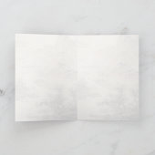 Vintage chinesische Landschaft Sumi-e Karte (Innenseite)