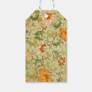 Vintage-Chinesischer Schmuck Jones Blumen Geschenkanhänger