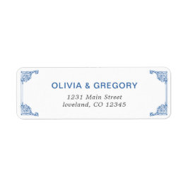 Vintage Chinoiserie Antiquitäten Rücksendeadressen