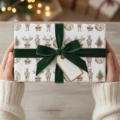 Vintage Chinoiserie  Weihnachtsfest Geschenkpapier