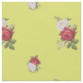Vintage Chintz-Rose Floral Stoff (Nahaufnahme)