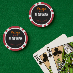 Vintage Chips in limitierter Auflage von 1955 - 70
