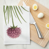 Vintage Chive Geschirrtuch (Viertel Falte)