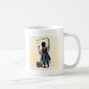 Vintage Chocolat Menier Französisches Plakat Bouis Kaffeetasse