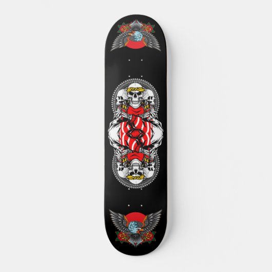 Vintage-Cholo-Skateboard Skateboard (Vorderseite)