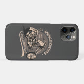 Vintage-Chopper-Logo Case-Mate iPhone Hülle (Rückseite (Horizontal))