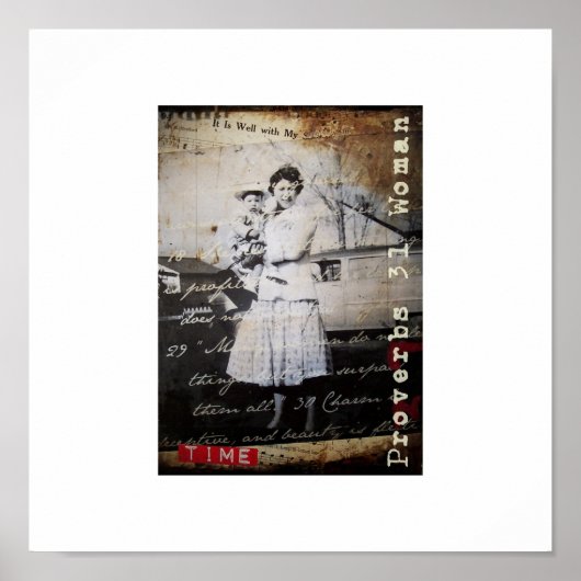 Vintage Christian Art Poster (Vorne)