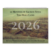 Vintage Christian Travel Photo Holy Land Kalender (Titelbild)