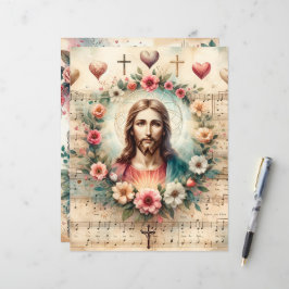 Vintage Christliche Valentine