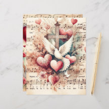 Vintage Christliche Valentine