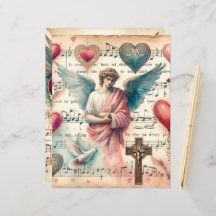 Vintage Christliche Valentine