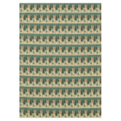 Vintage Christmas Angel Tischdecke (Vorderseite)