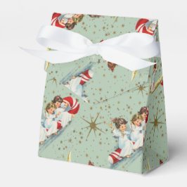 Vintage Christmas Angels Geschenkschachtel