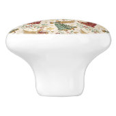 Vintage Christmas Angels  Keramikknauf (Seitenansicht)