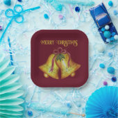 Vintage Christmas Bells Dinner Paper Teller (Party)