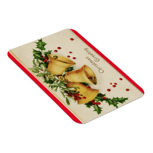 Vintage Christmas Bells Magnet (Rechte Seite)