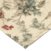 Vintage Christmas Blue Jay Red Mockingbird Tischdecke (Schrägansicht)