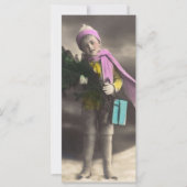 Vintage Christmas Boy (Vorderseite)