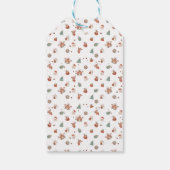 Vintage Christmas Candy Cane Geschenkanhänger (Rückseite)