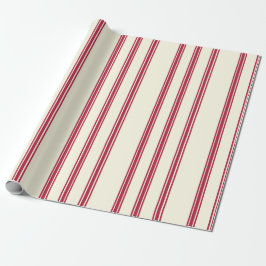 Vintage Christmas Candy Cane Wrapping Paper Geschenkpapier